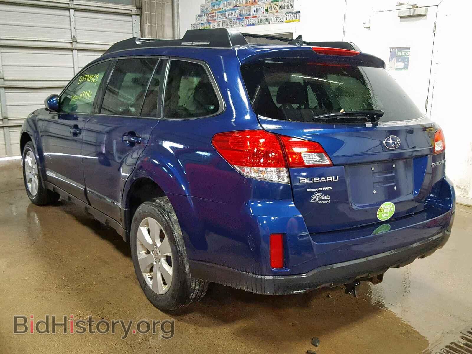 2011 SUBARU OUTBACK - VIN: 4S4BRCFC0B3416502 - Фото 3