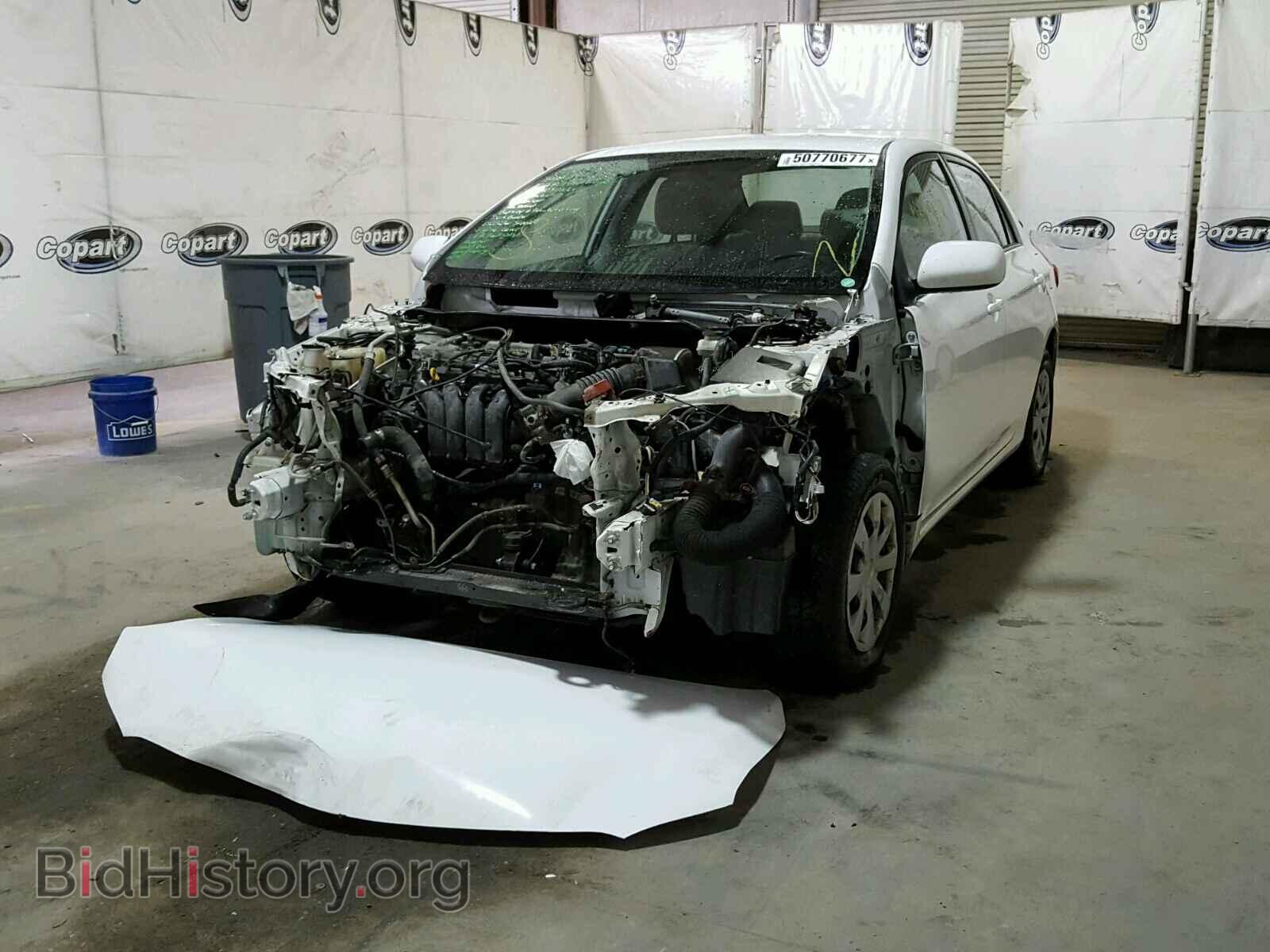 2011 TOYOTA COROLLA BA - VIN: 2T1BU4EE0BC722540 - Фото 2