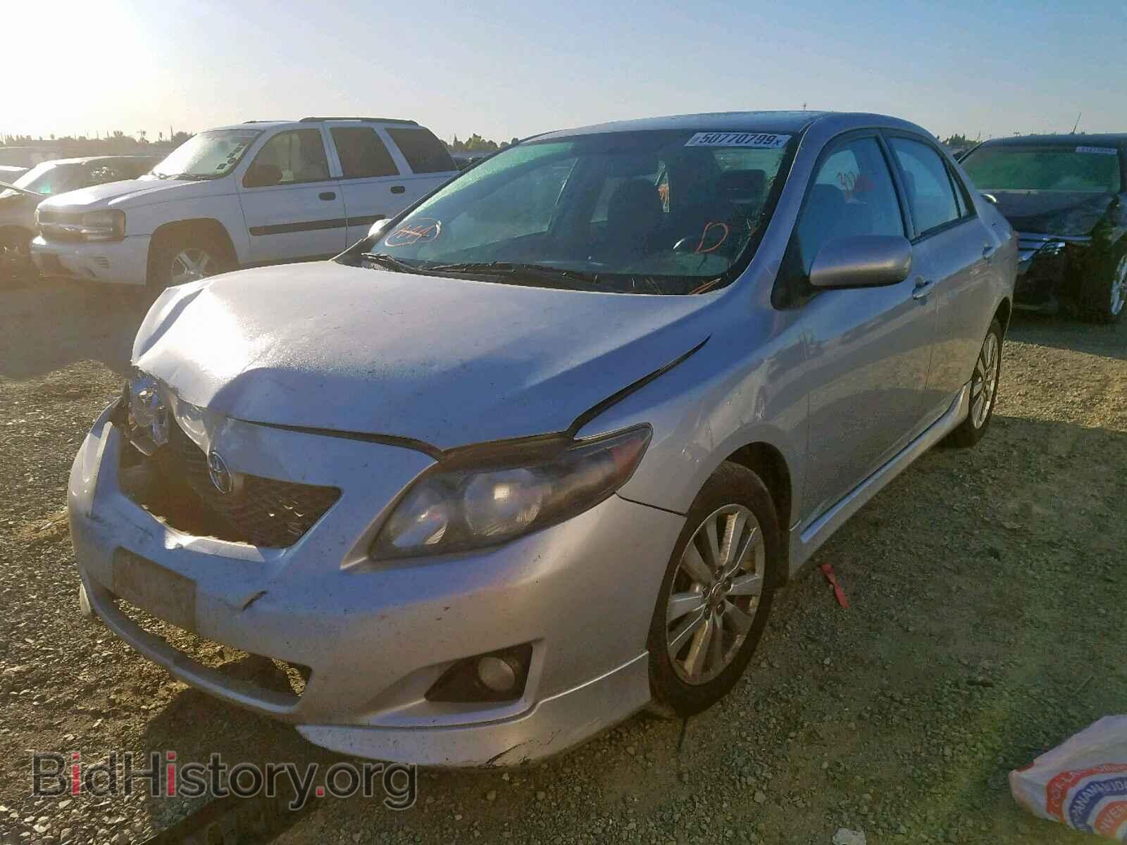 2010 TOYOTA COROLLA BA - VIN: 2T1BU4EE2AC450992 - Фото 2