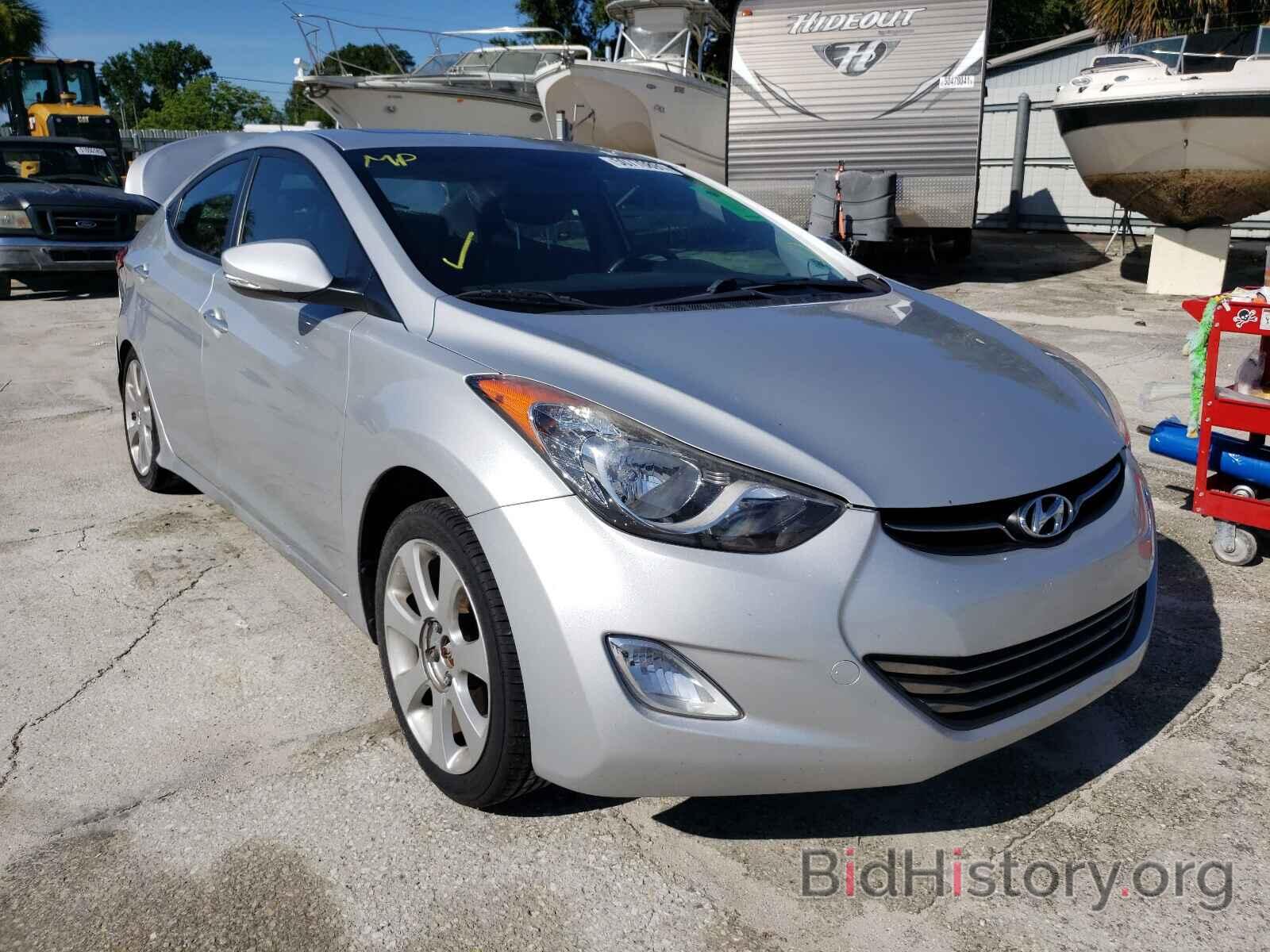 Photo KMHDH4AE6CU332707 - HYUNDAI ELANTRA 2012