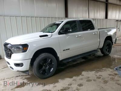 2022 RAM 1500 Big Horn/Lone Star, белый — VIN 1C6SRFFT1NN137100, Copart