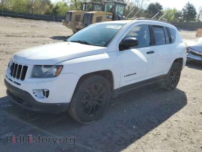 2015 Jeep COMPASS Sport, белый — VIN 1C4NJCBA8FD428734, Copart