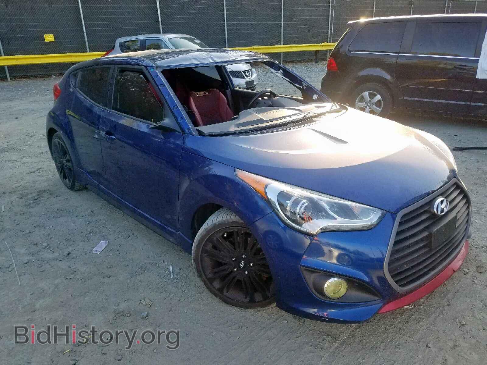 Фотография KMHTC6AE0GU281622 - HYUNDAI VELOSTER 2016
