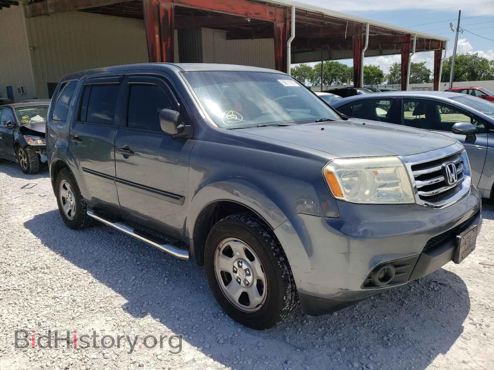 Фотография 5FNYF3H2XCB026930 - HONDA PILOT 2012