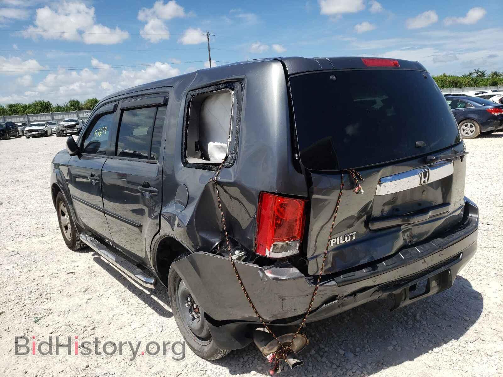 2012 HONDA PILOT - VIN: 5FNYF3H2XCB026930 - Фото 3