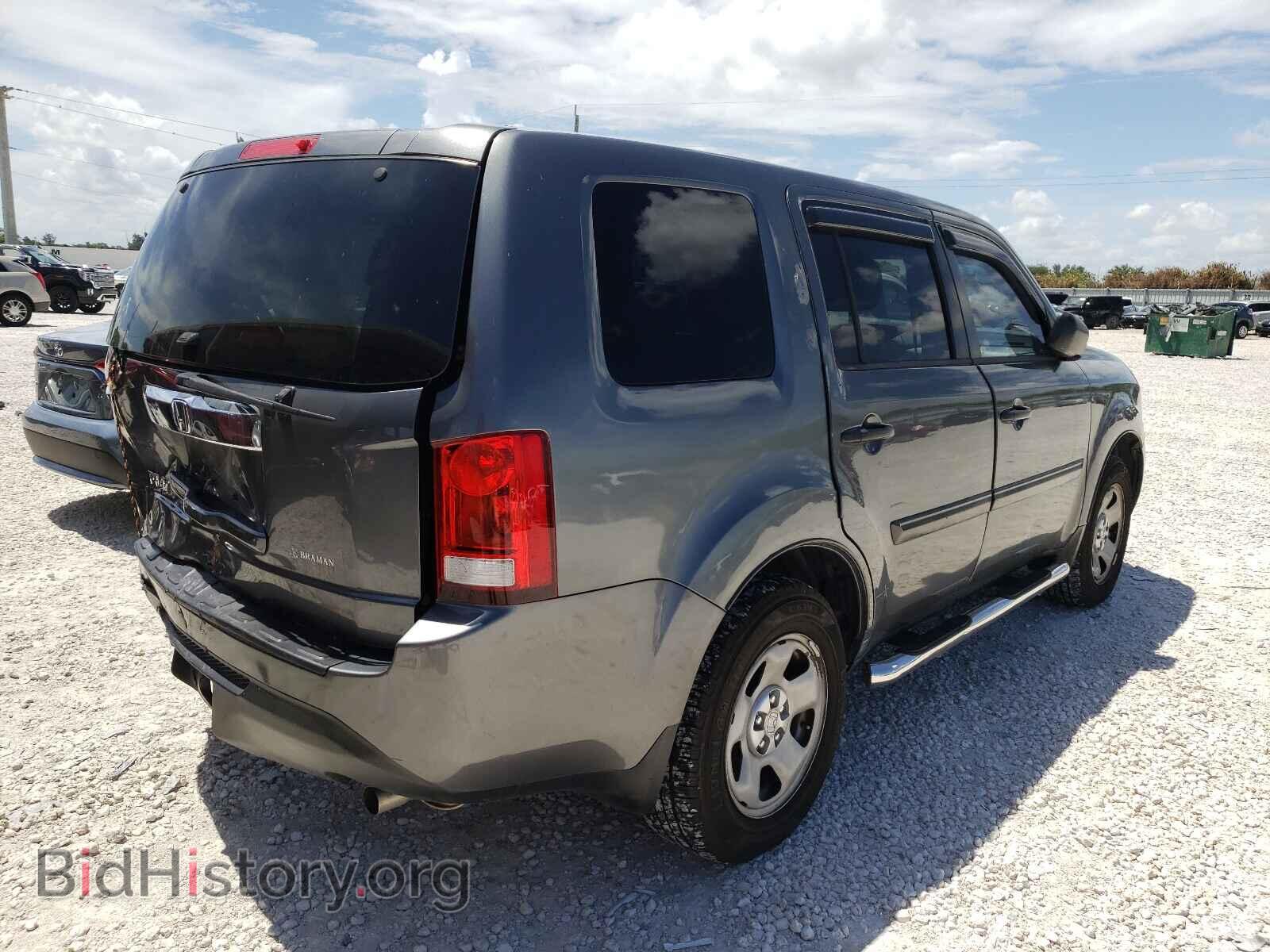 2012 HONDA PILOT - VIN: 5FNYF3H2XCB026930 - Фото 4