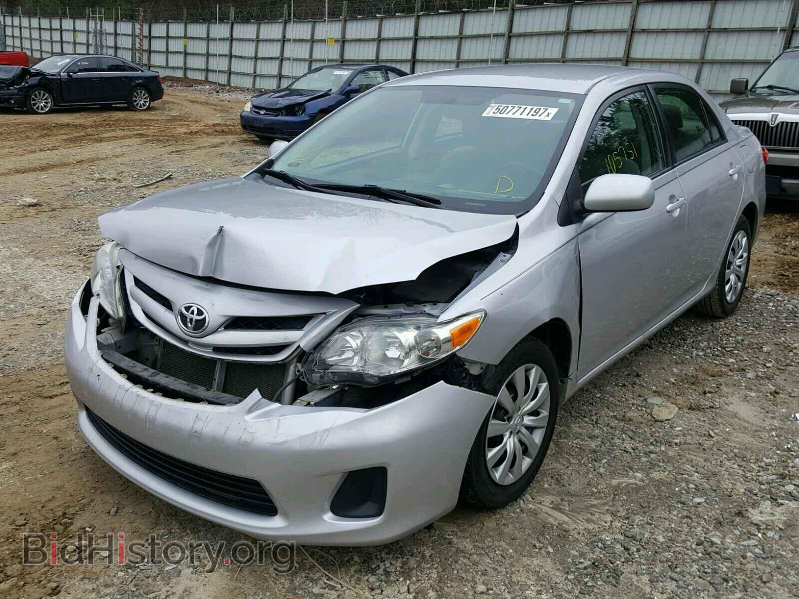2012 TOYOTA COROLLA BA - VIN: 2T1BU4EE0CC893418 - Фото 2