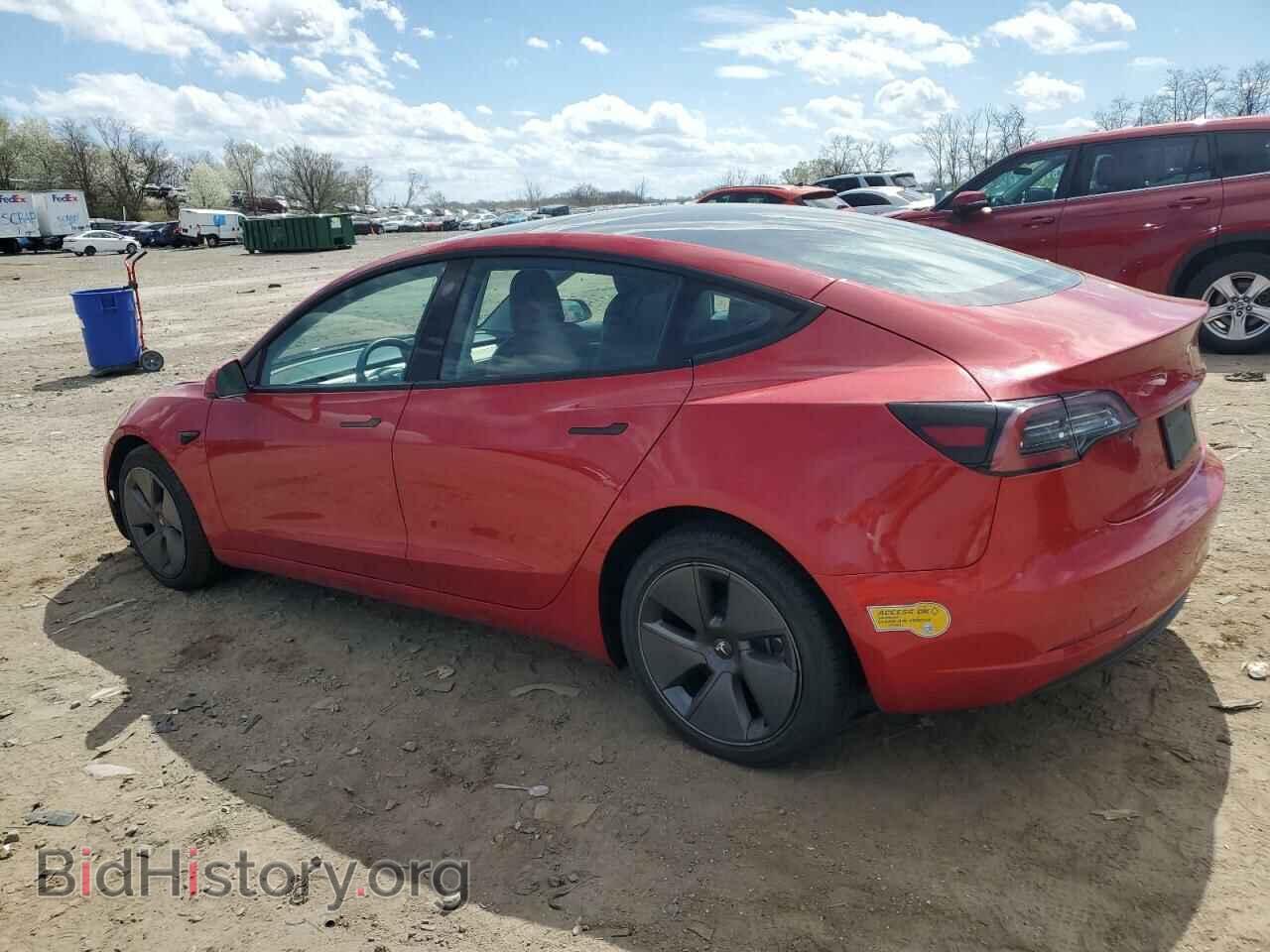 2022 TESLA MODEL 3 - VIN: 5YJ3E1EB3NF180534 - Фото 2