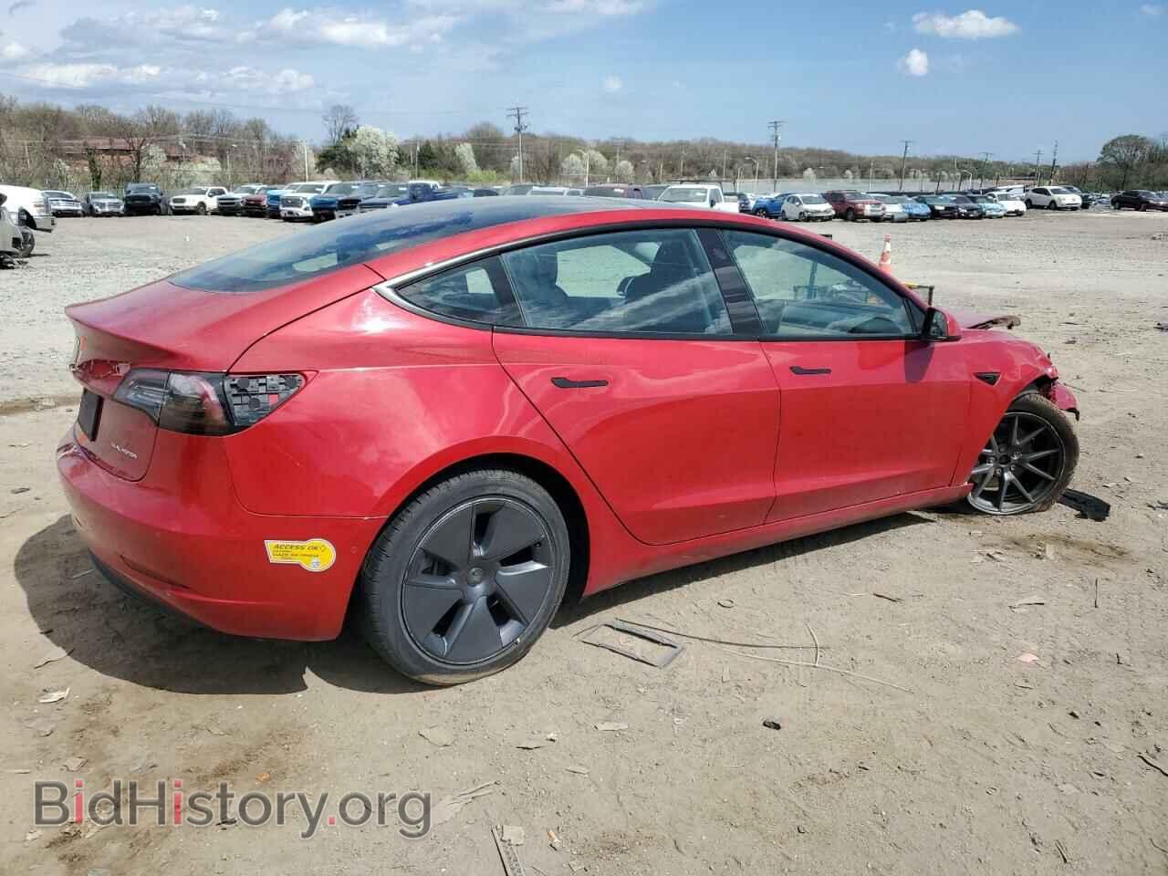 2022 TESLA MODEL 3 - VIN: 5YJ3E1EB3NF180534 - Фото 3
