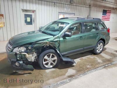 2014 Subaru OUTBACK 2.5I, зеленый — VIN 4S4BRBACXE3300780, Copart
