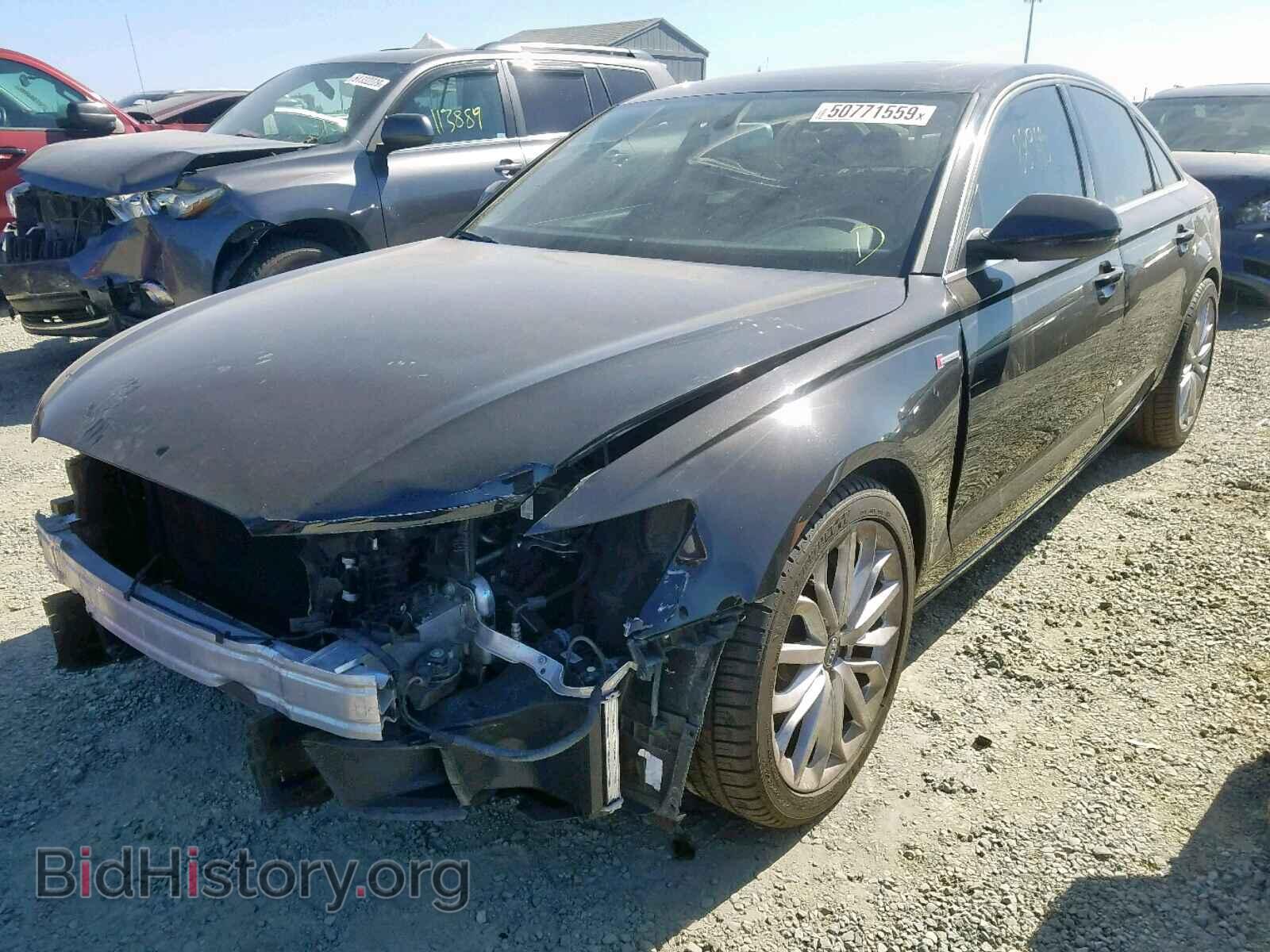2012 AUDI A6 - VIN: WAUGGAFC6CN134906 - Фото 2