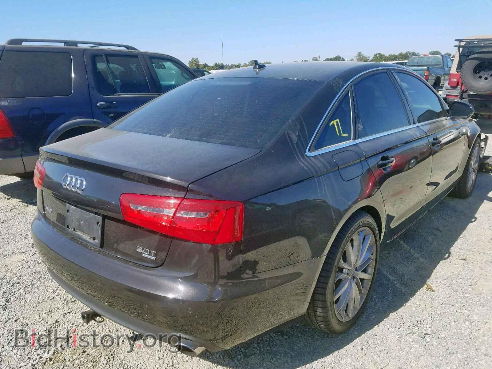 2012 AUDI A6 - VIN: WAUGGAFC6CN134906 - Фото 4