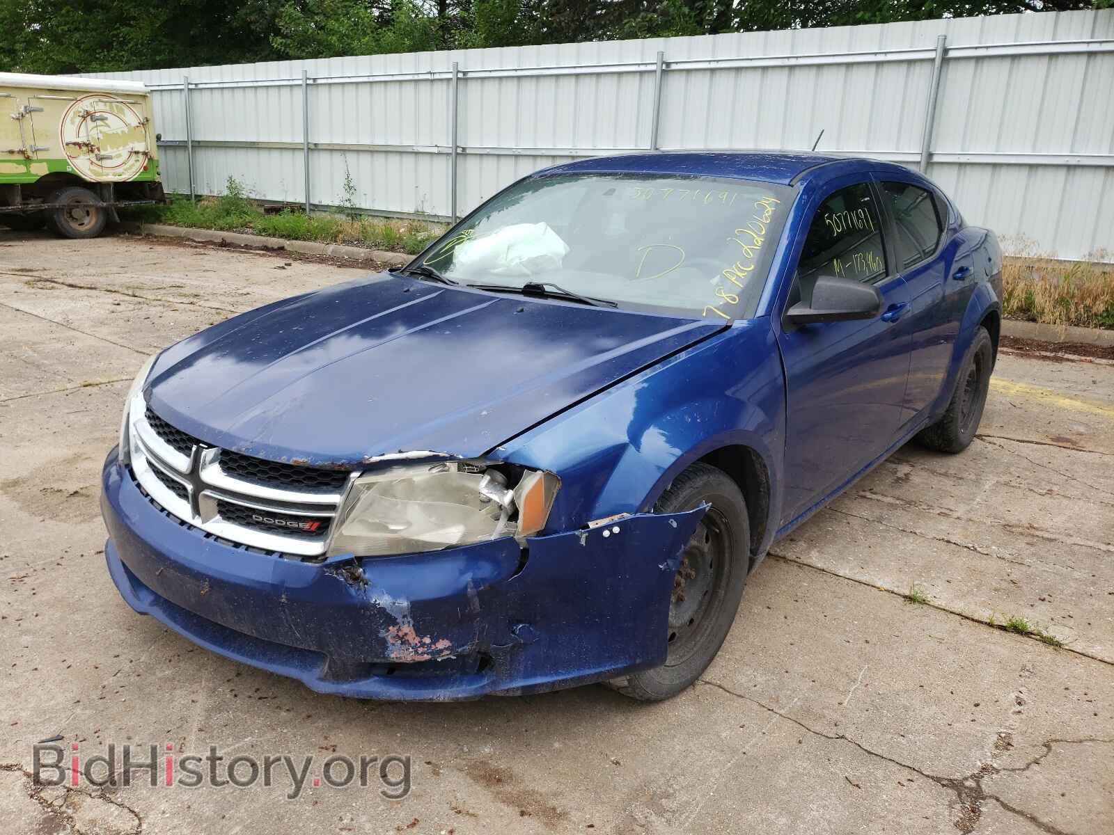 2012 DODGE AVENGER - VIN: 1C3CDZAB5CN220624 - Photo 2