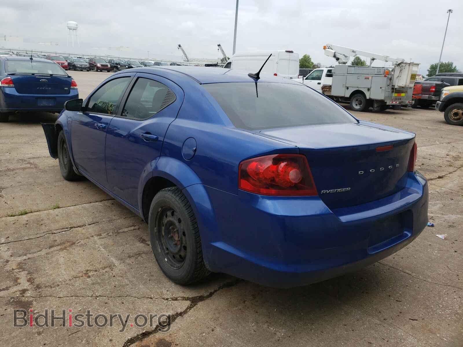2012 DODGE AVENGER - VIN: 1C3CDZAB5CN220624 - Photo 3