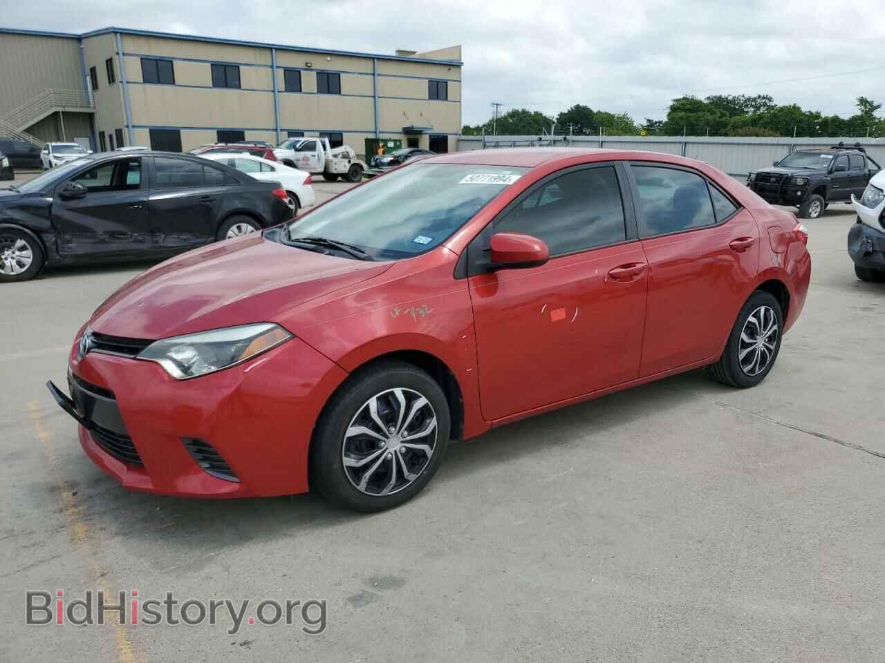 Photo 5YFBURHE3FP305704 - TOYOTA COROLLA 2015