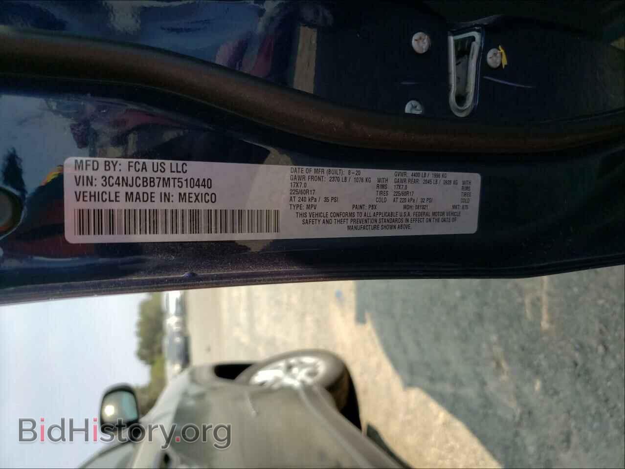 2021 JEEP COMPASS - VIN: 3C4NJCBB7MT510440 - Photo 10