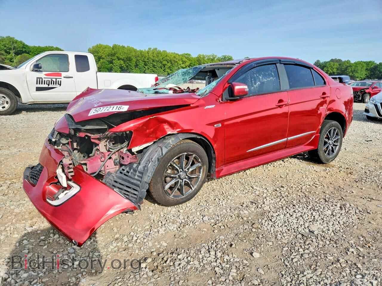 Photo JA32U2FU9HU011343 - MITSUBISHI LANCER 2017
