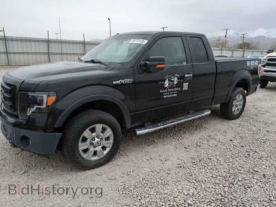 2010 Ford F-150 Super Cab, черный — VIN 1FTFX1EVXAFC31339, Copart