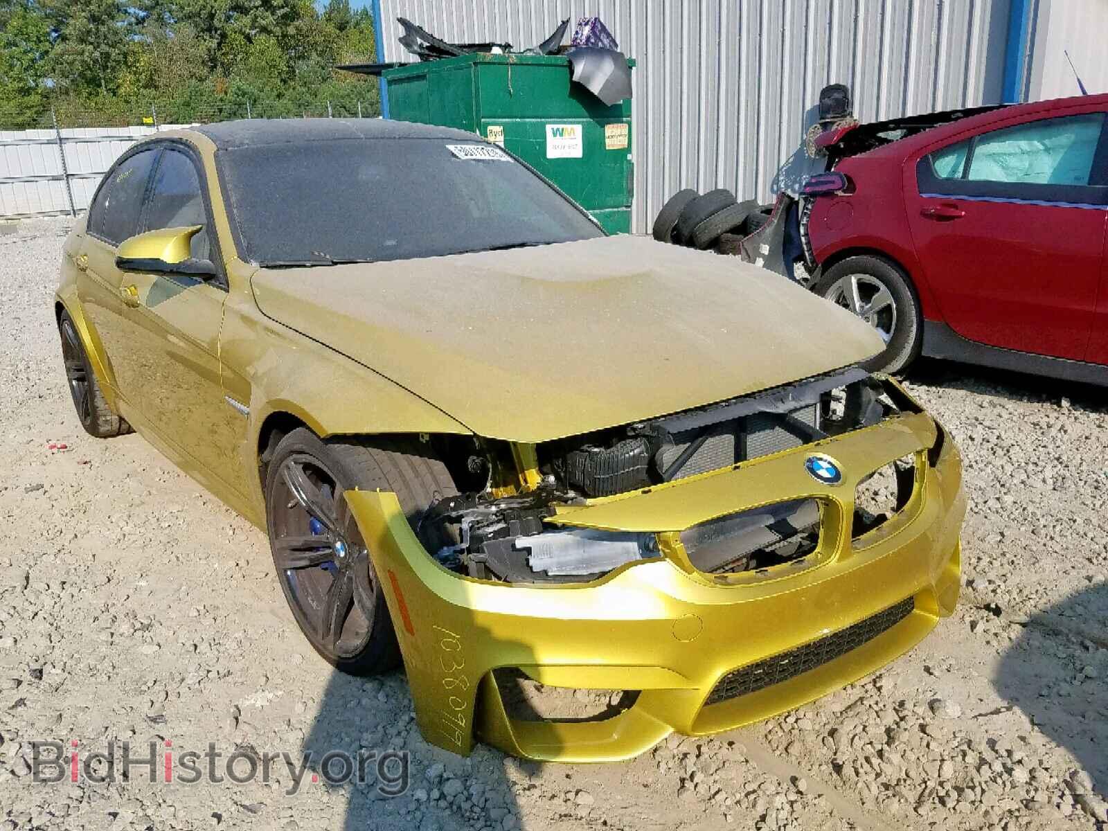 Фотография WBS8M9C57G5D31511 - BMW M3 2016