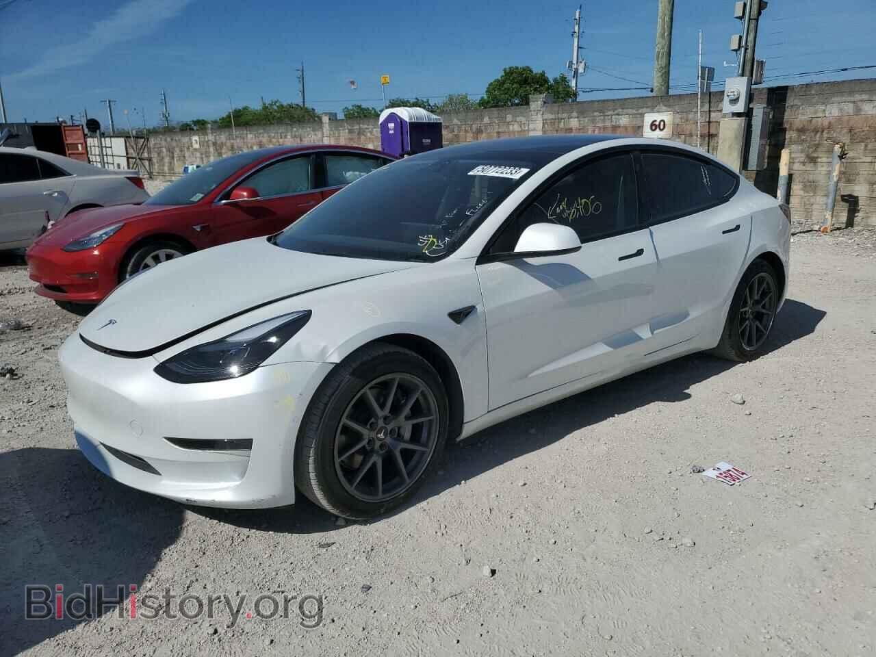 Фотография 5YJ3E1EA3NF199530 - TESLA MODEL 3 2022