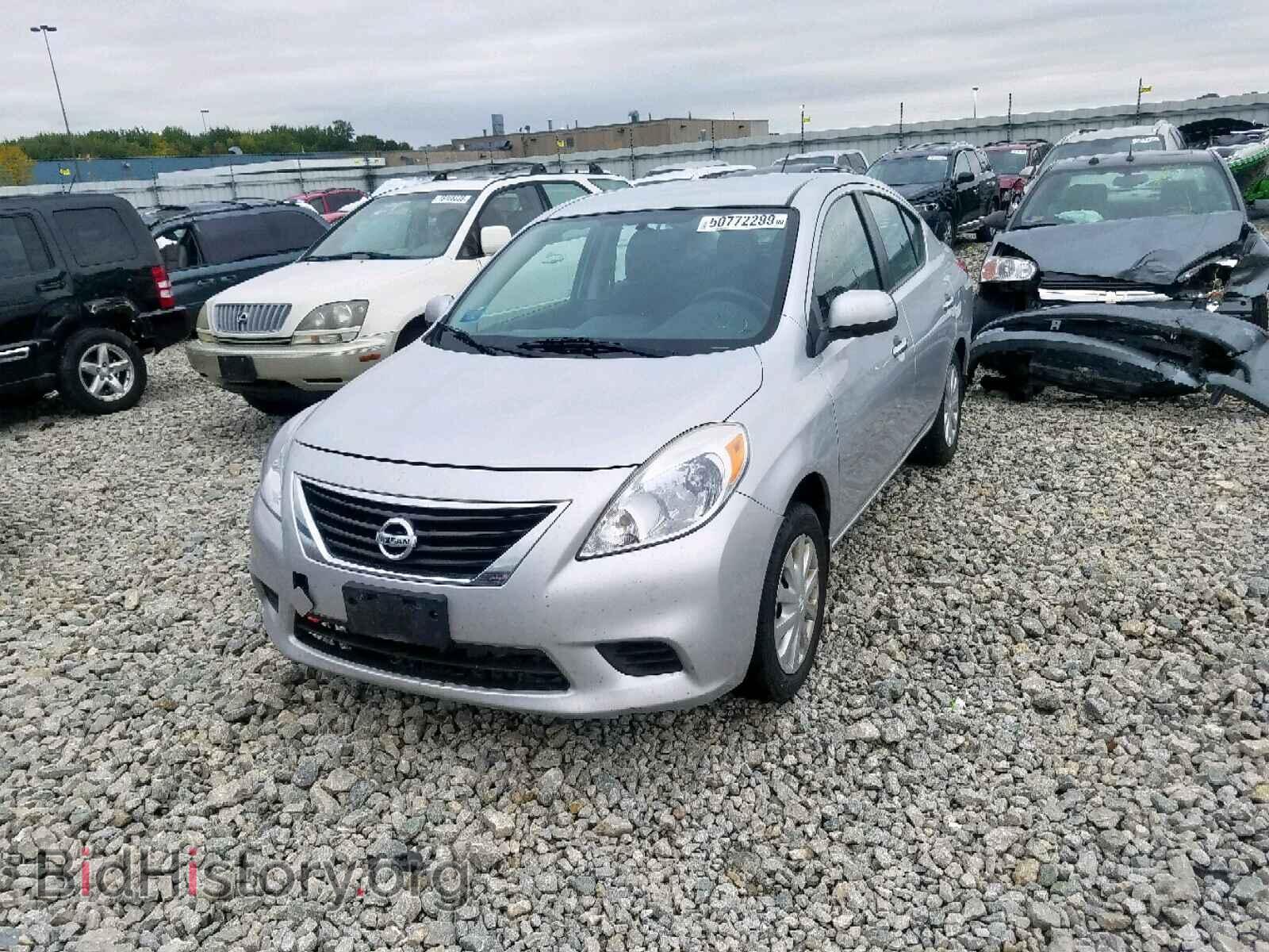 2012 NISSAN VERSA - VIN: 3N1CN7AP9CL839108 - Фото 2