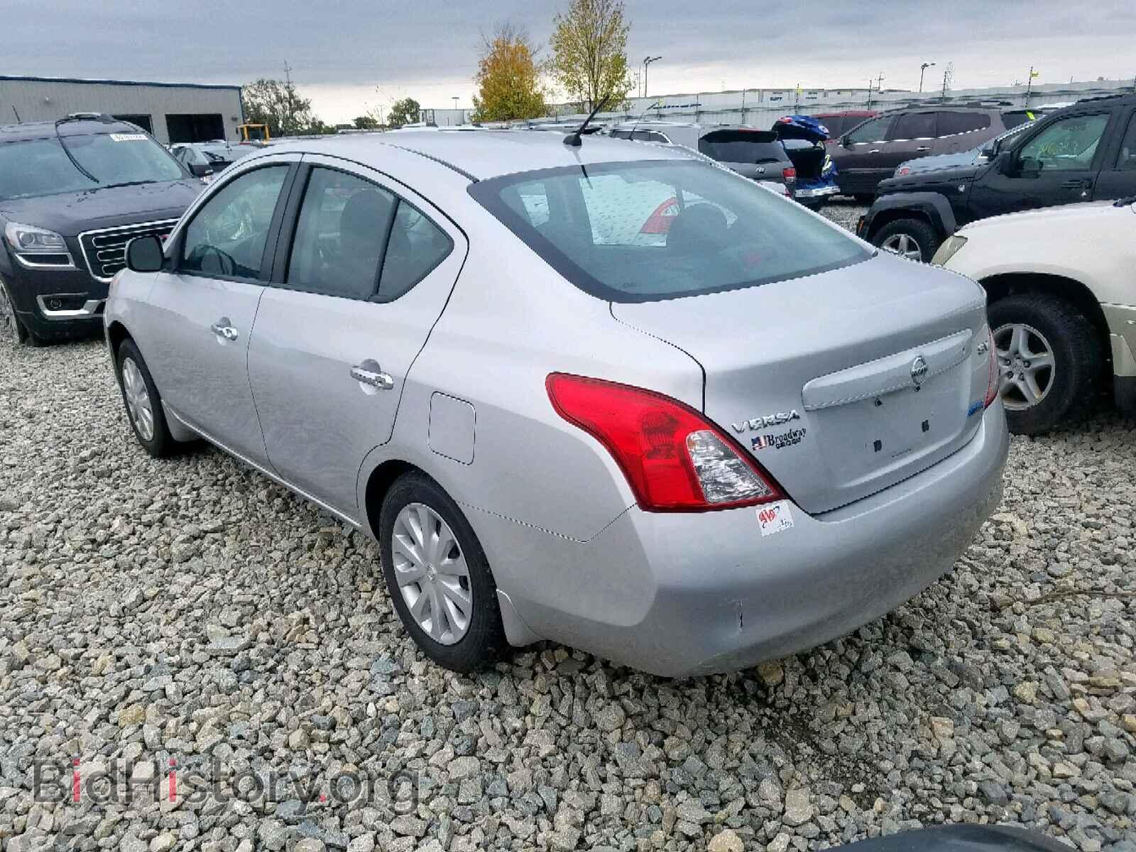 2012 NISSAN VERSA - VIN: 3N1CN7AP9CL839108 - Фото 3