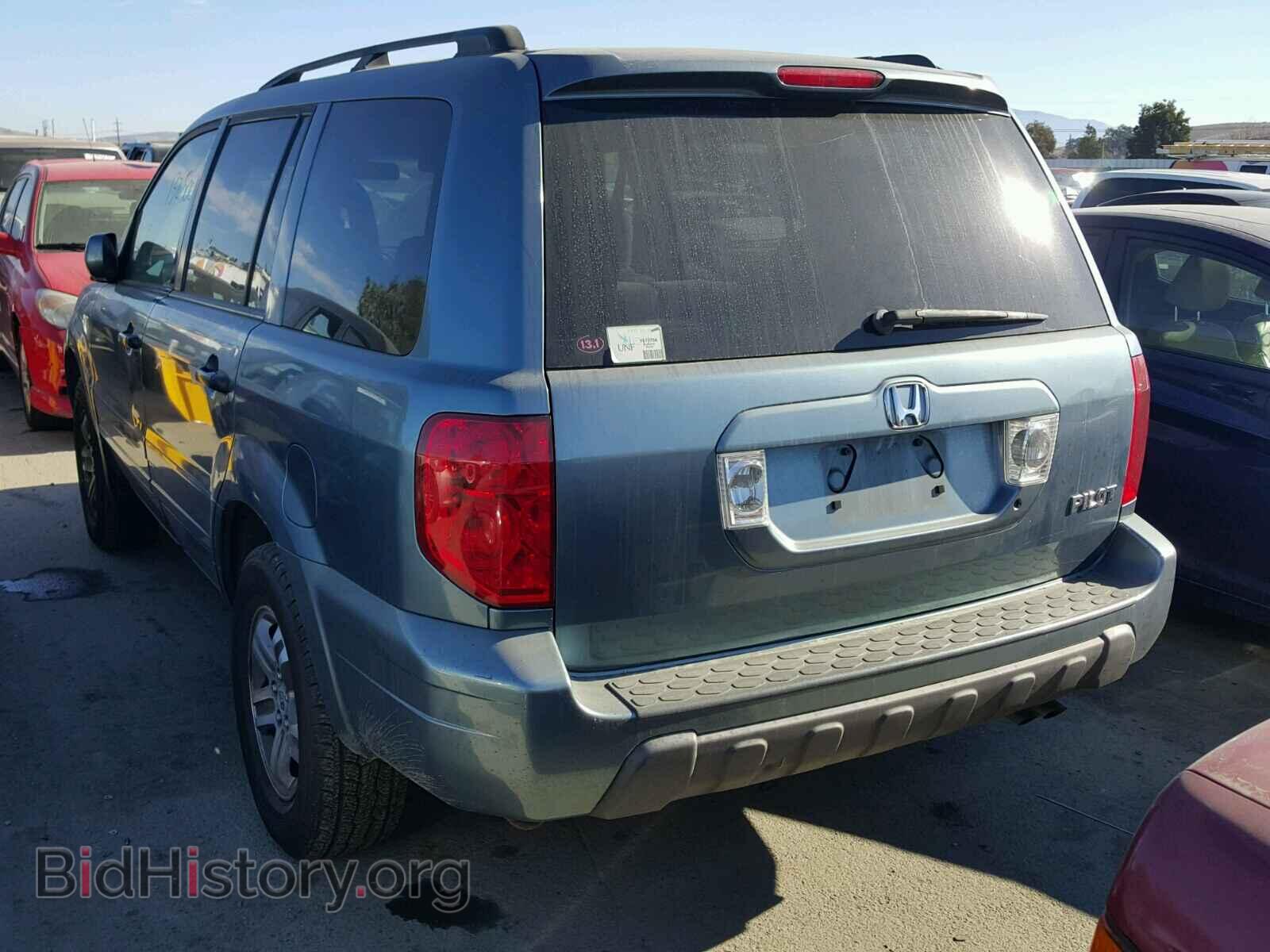 2005 HONDA PILOT - VIN: 2HKYF18445H540539 - Фото 3