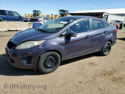 2013 Ford FIESTA SE, серый — VIN 3FADP4BJ2DM198728, Copart
