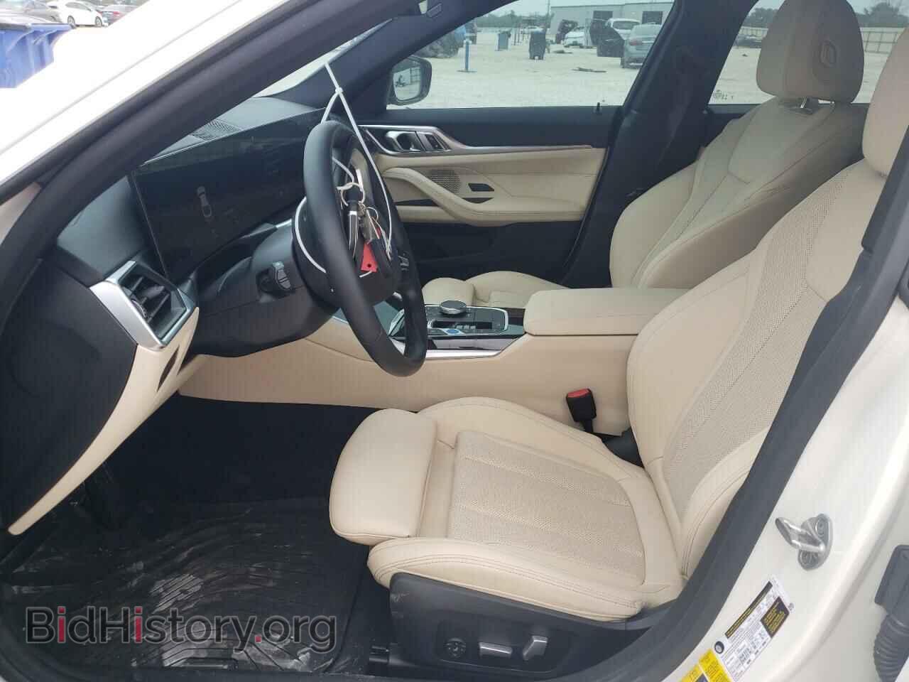 2023 BMW I4 EDRIVE - VIN: WBY43AW05PFR22033 - Фото 7