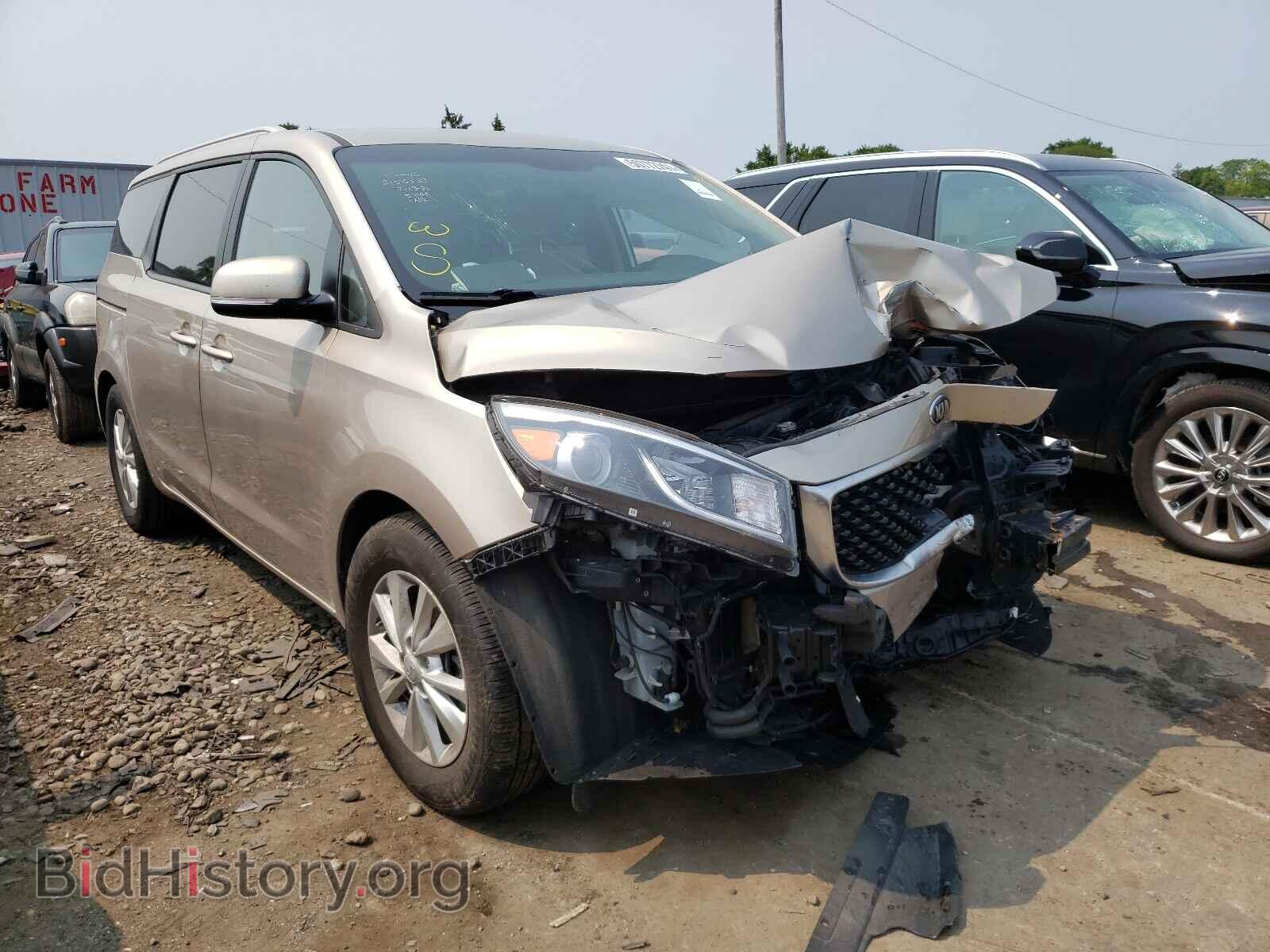 Фотография KNDMB5C15G6199700 - KIA SEDONA 2016