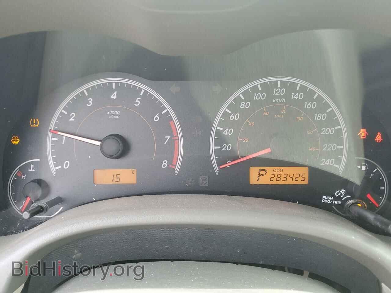 2009 TOYOTA COROLLA - VIN: 2T1BU40EX9C082807 - Фото 9