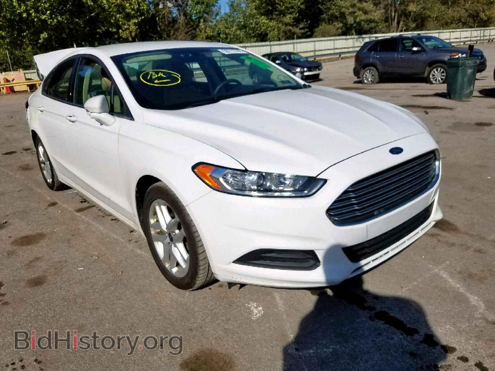 Photo 3FA6P0H7XGR336343 - FORD FUSION SE 2016