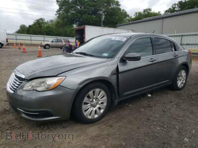 2013 Chrysler 200, gray — VIN 1C3CCBAG9DN727081, Copart