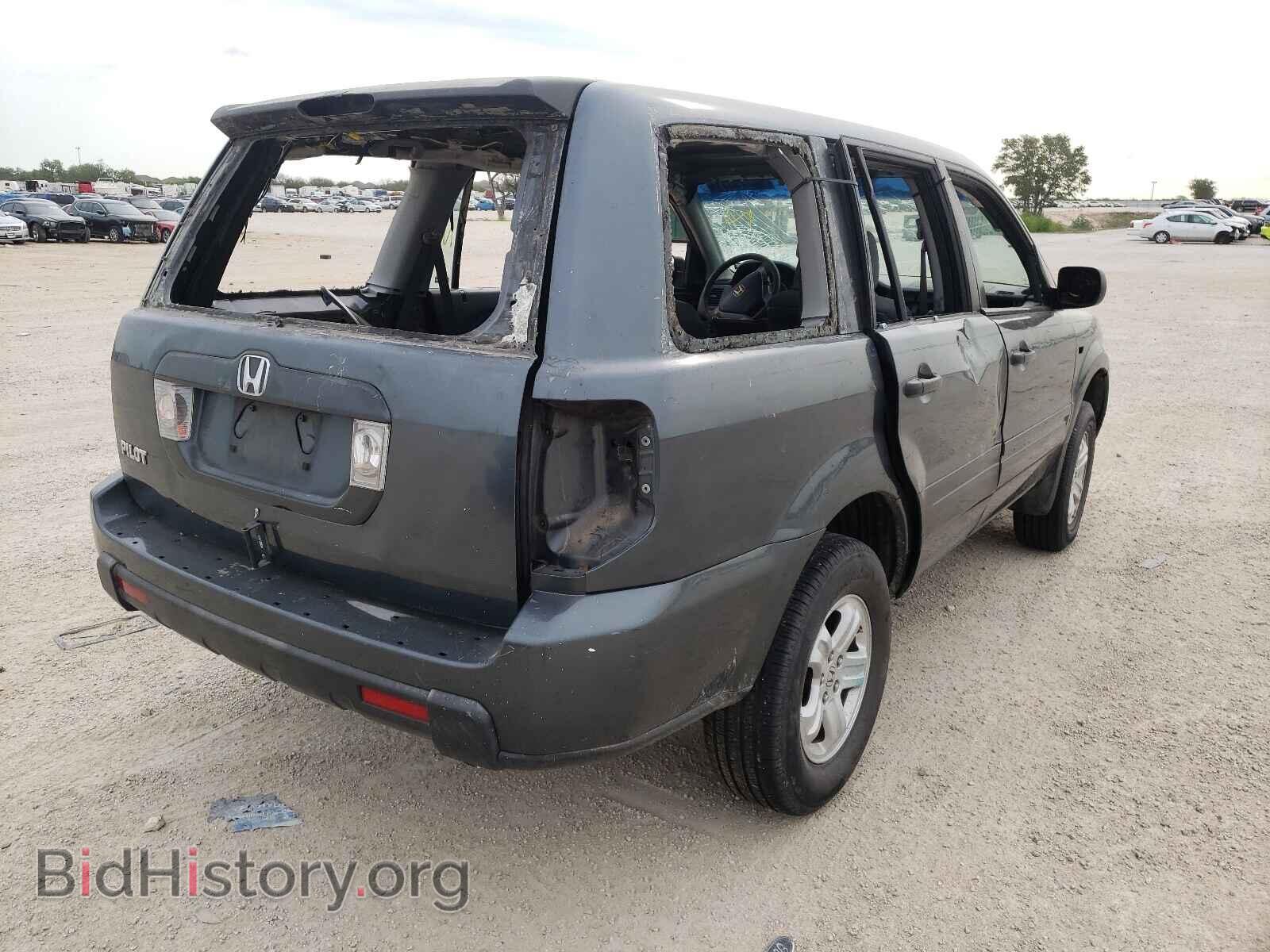 2006 HONDA PILOT - VIN: 5FNYF28126B040312 - Фото 4