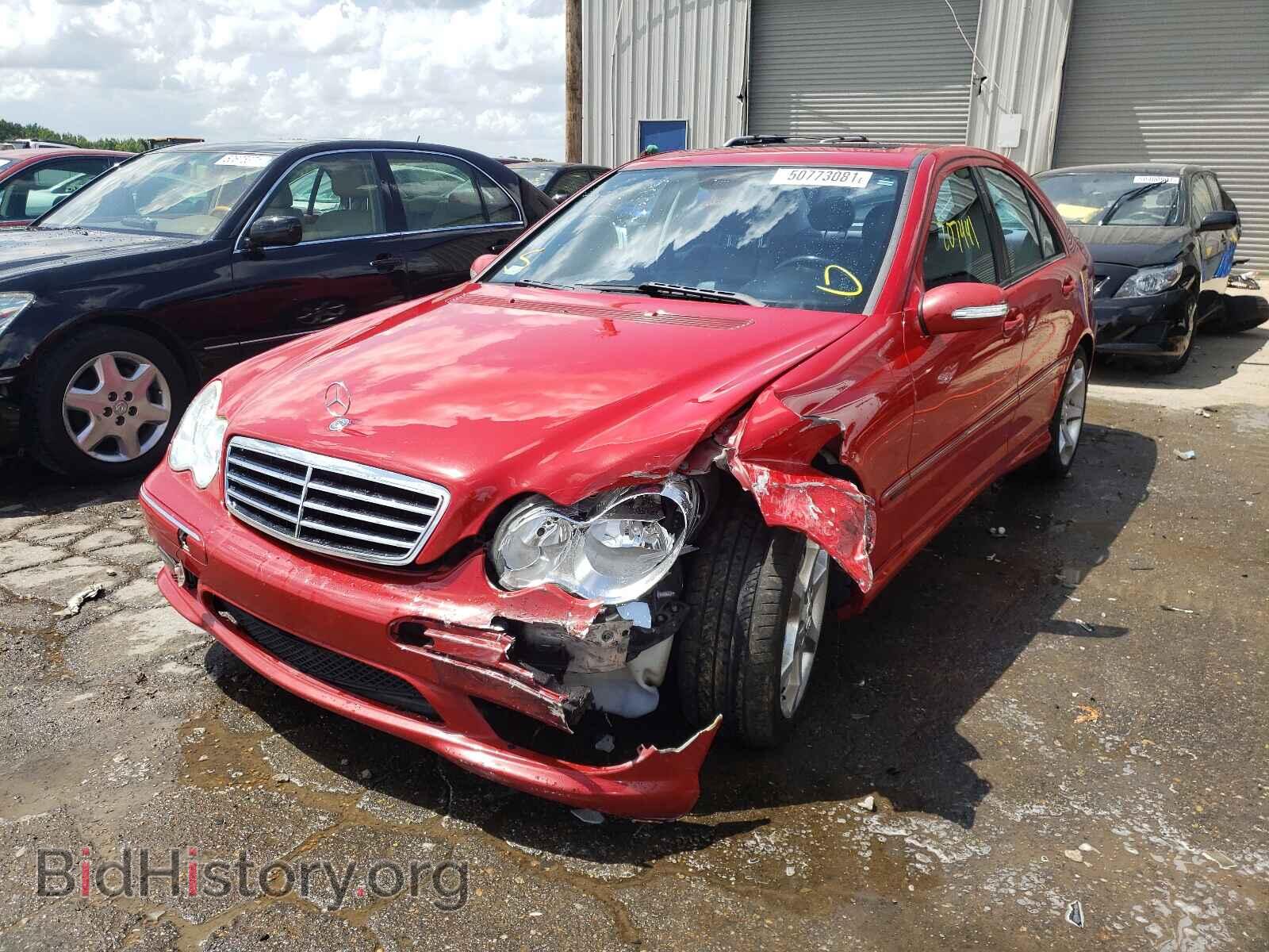 2007 MERCEDES-BENZ C-CLASS - VIN: WDBRF52H37A956954 - Фото 2