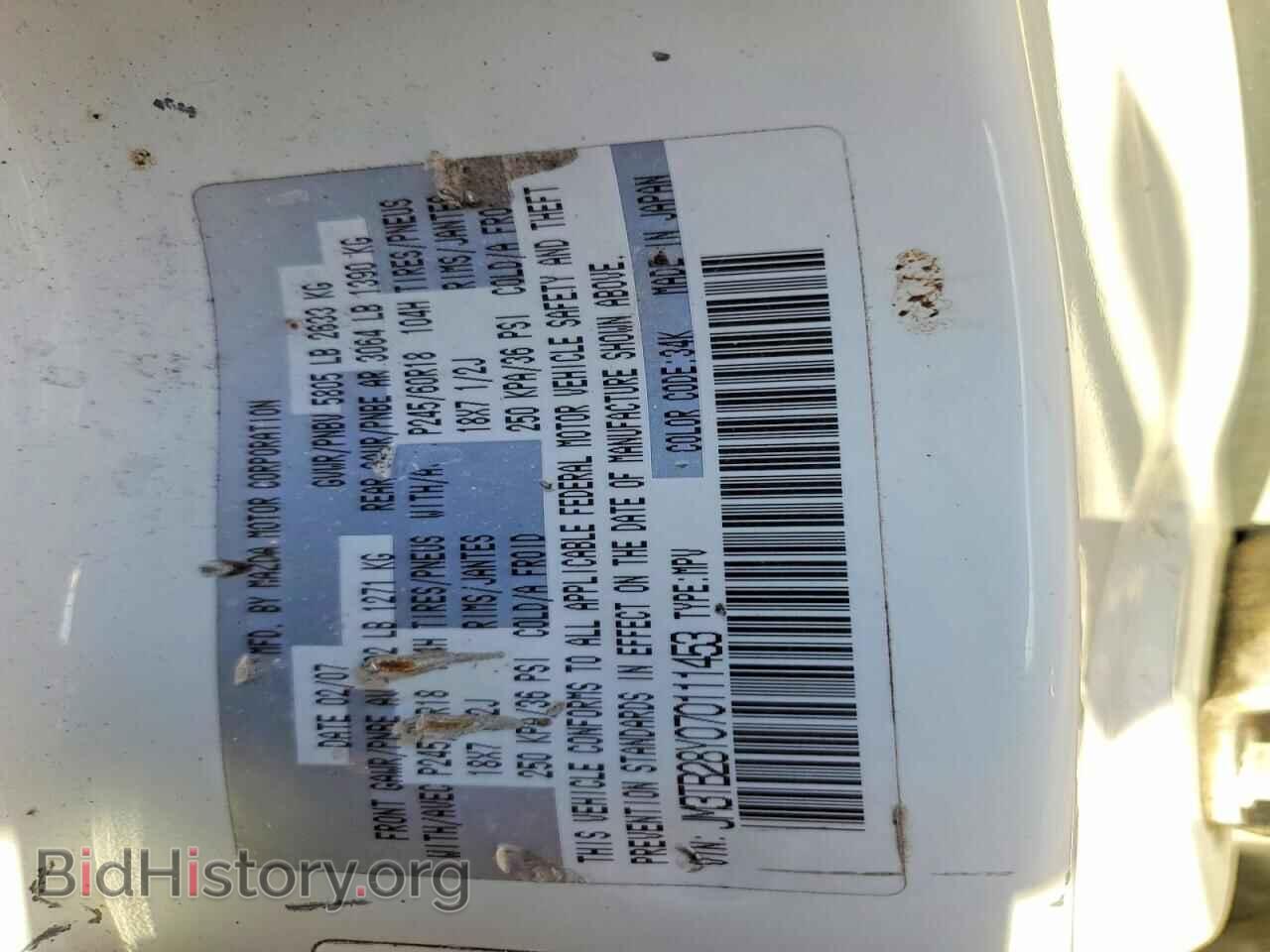 2007 MAZDA CX-9 - VIN: JM3TB28Y070111453 - Фото 13