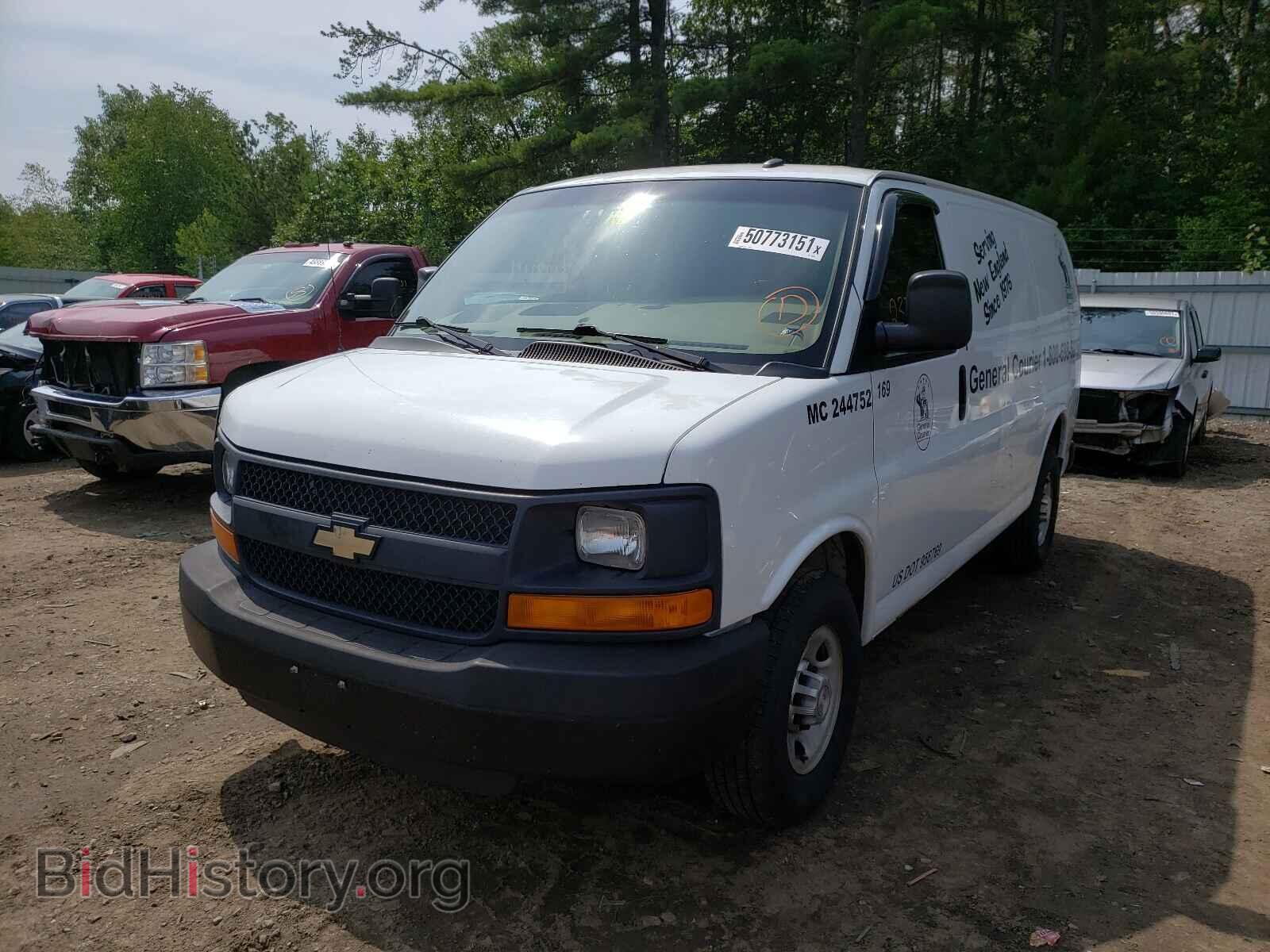 2015 CHEVROLET EXPRESS - VIN: 1GCWGFFF7F1103715 - Фото 2