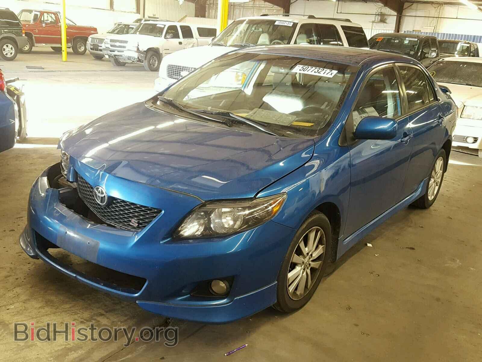 2009 TOYOTA COROLLA BA - VIN: 1NXBU40E29Z014113 - Фото 2