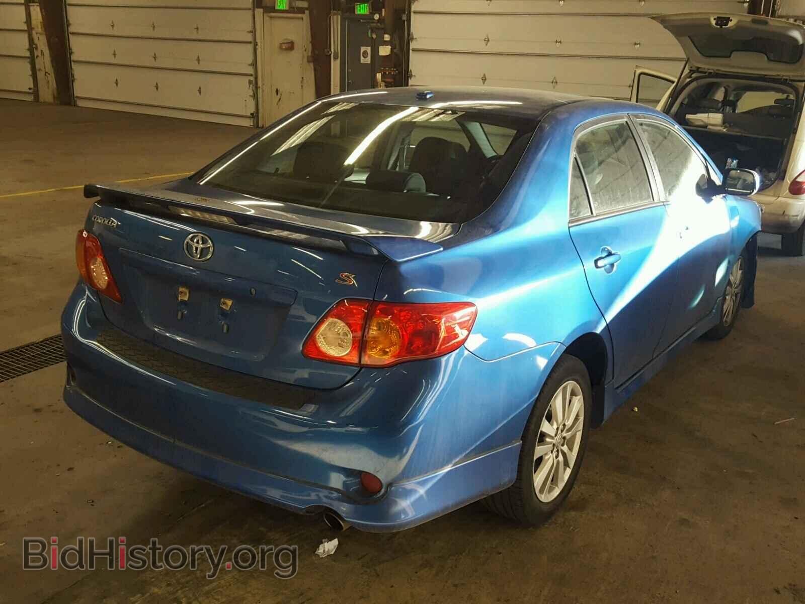 2009 TOYOTA COROLLA BA - VIN: 1NXBU40E29Z014113 - Фото 4