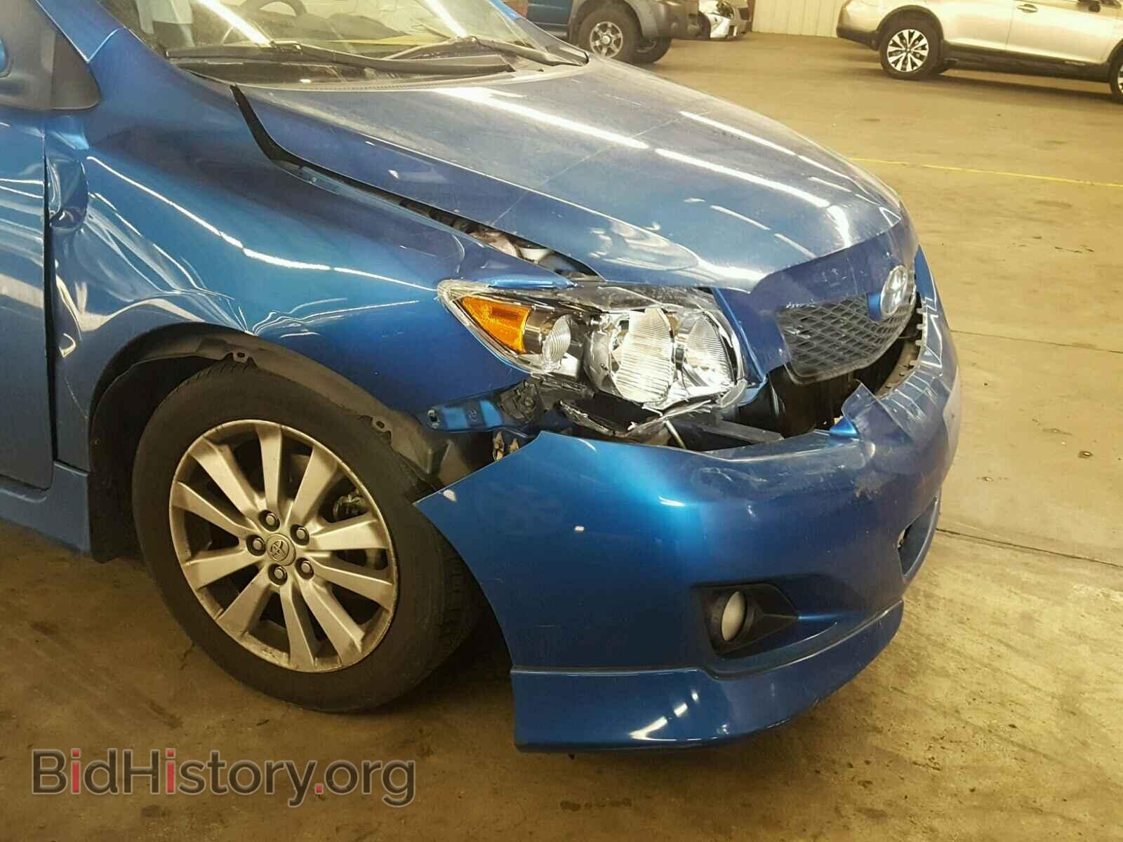 2009 TOYOTA COROLLA BA - VIN: 1NXBU40E29Z014113 - Фото 9