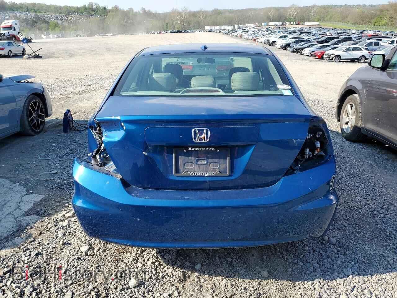 2012 HONDA CIVIC - VIN: 19XFB2F93CE314582 - Фото 6