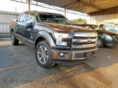2015 Ford F150 SUPER, black — VIN 1FTEW1EF5FFA32830, Copart