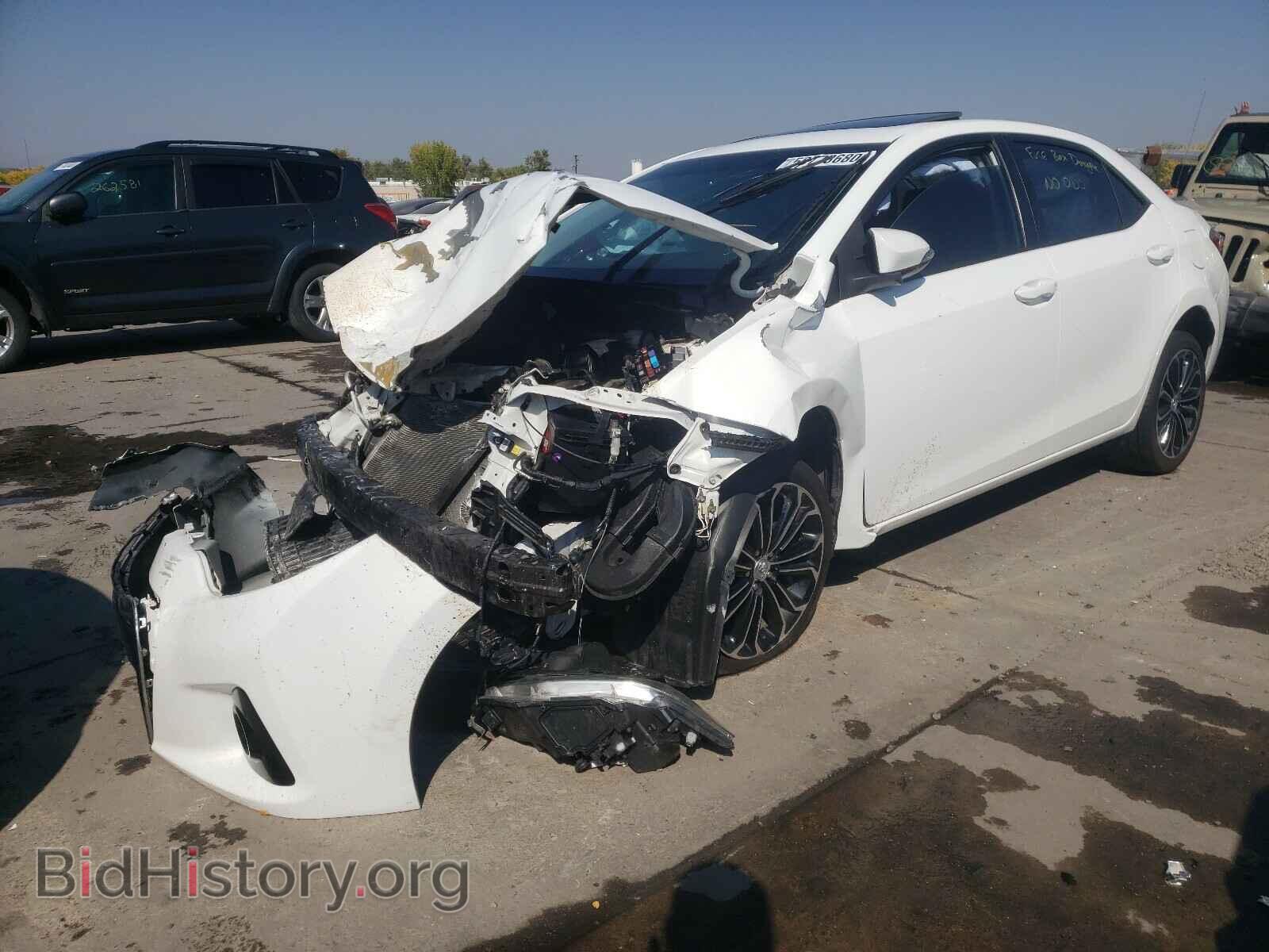 2014 TOYOTA COROLLA - VIN: 2T1BURHE2EC148648 - Фото 2