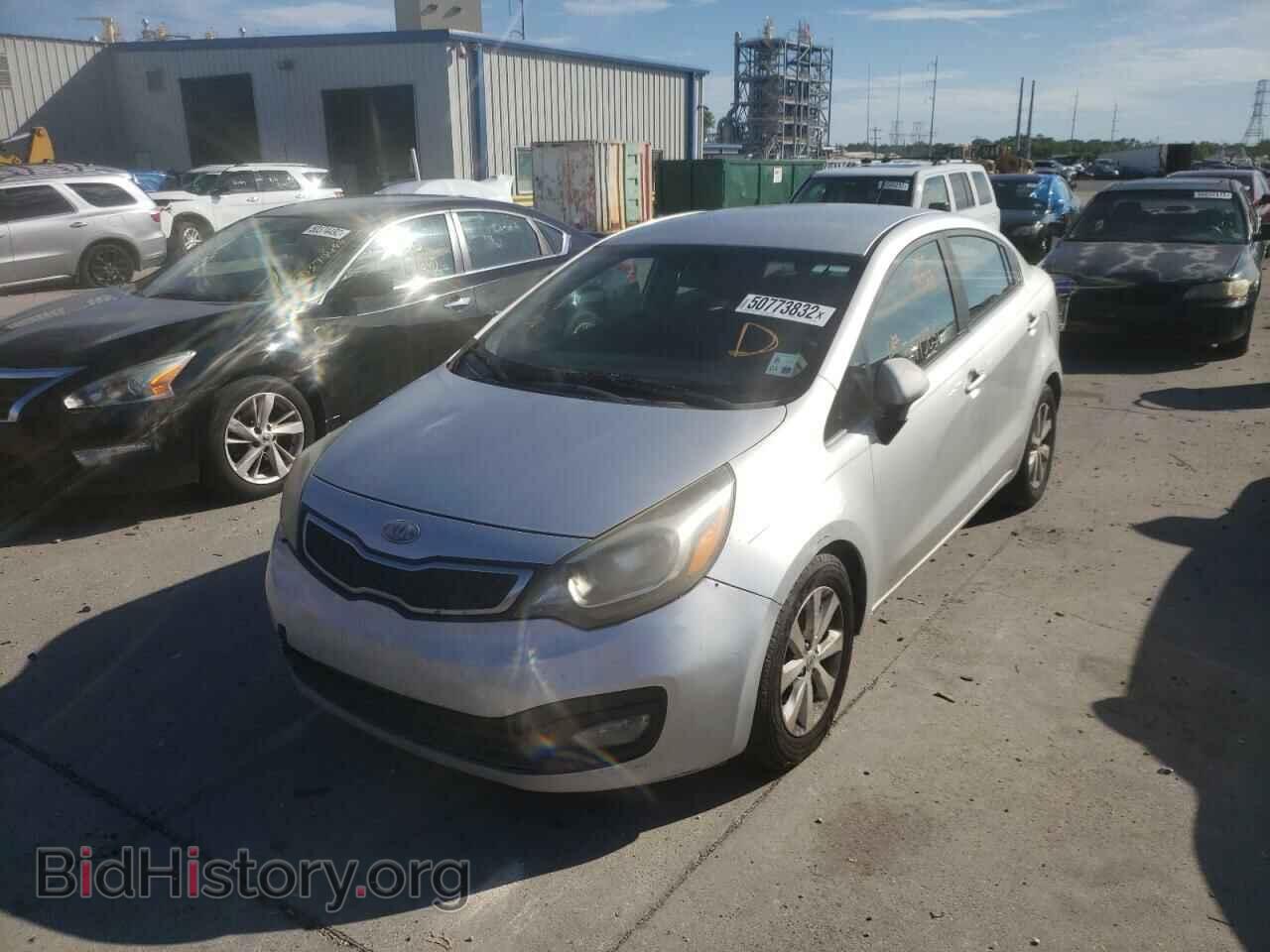 2013 KIA RIO - VIN: KNADN4A36D6233688 - Фото 2