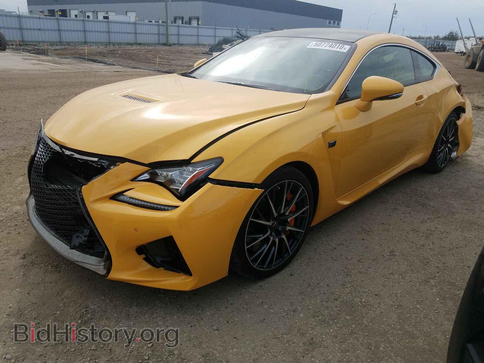 2019 LEXUS RC - VIN: JTHHP5BC5K5007064 - Фото 2