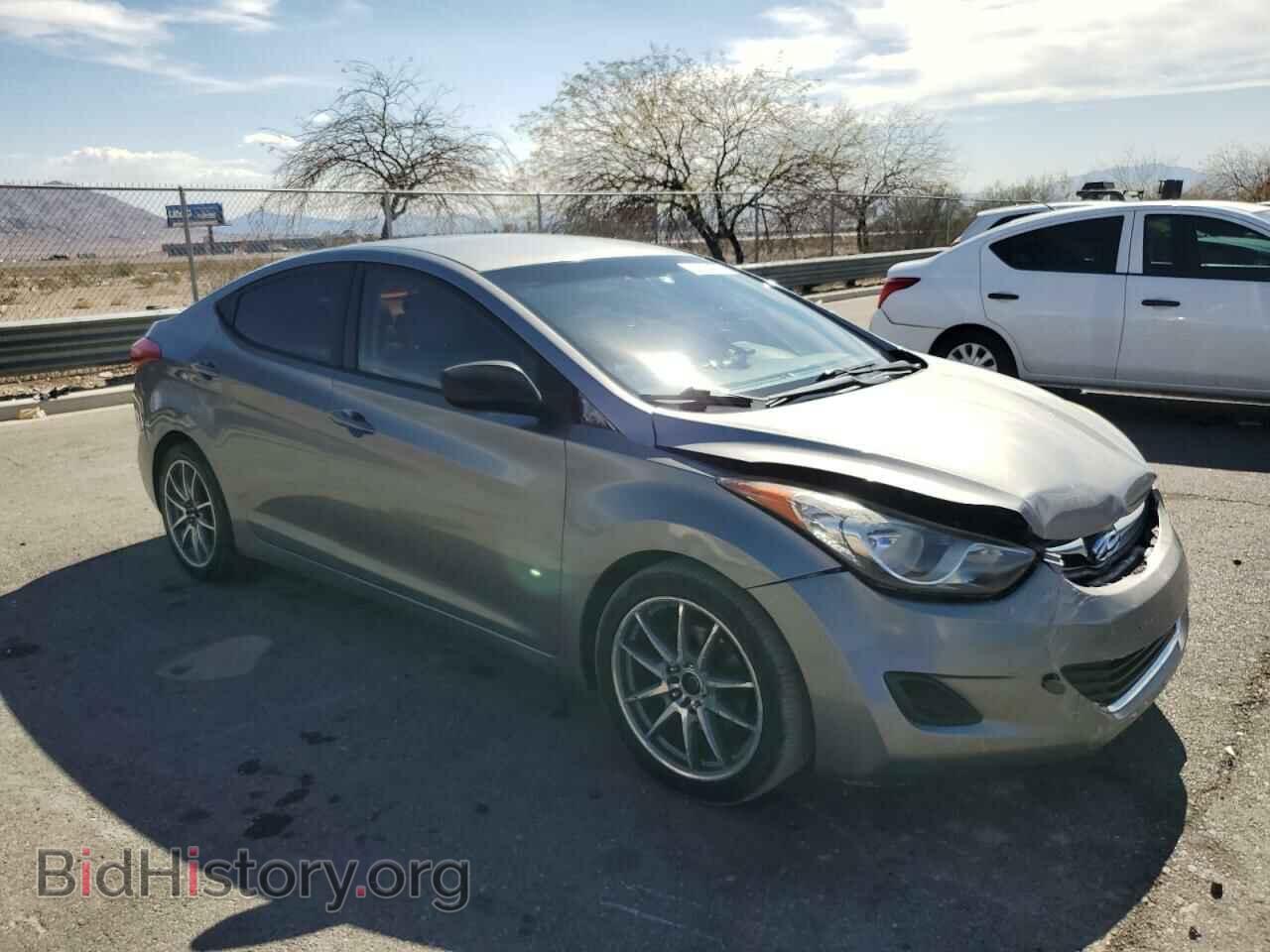 2012 HYUNDAI ELANTRA - VIN: KMHDH4AE6CU429762 - Фото 4