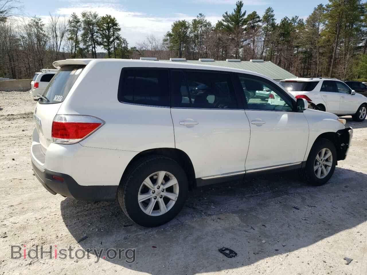 2013 TOYOTA HIGHLANDER - VIN: 5TDBK3EH6DS242782 - Фото 3