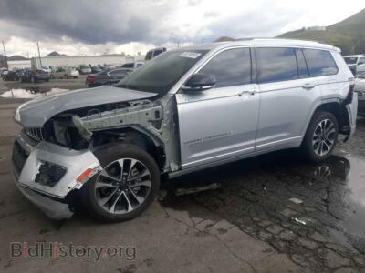 2021 Jeep GRAND CHER, серебристый — VIN 1C4RJKDG9M8192856, Copart