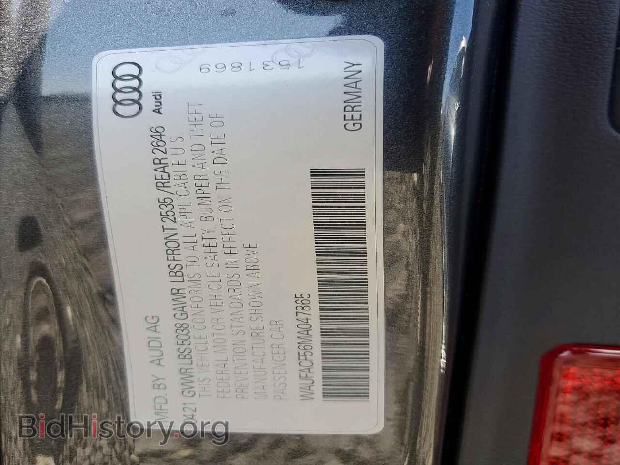 2021 AUDI A5 - VIN: WAUFACF56MA047865 - Фото 12