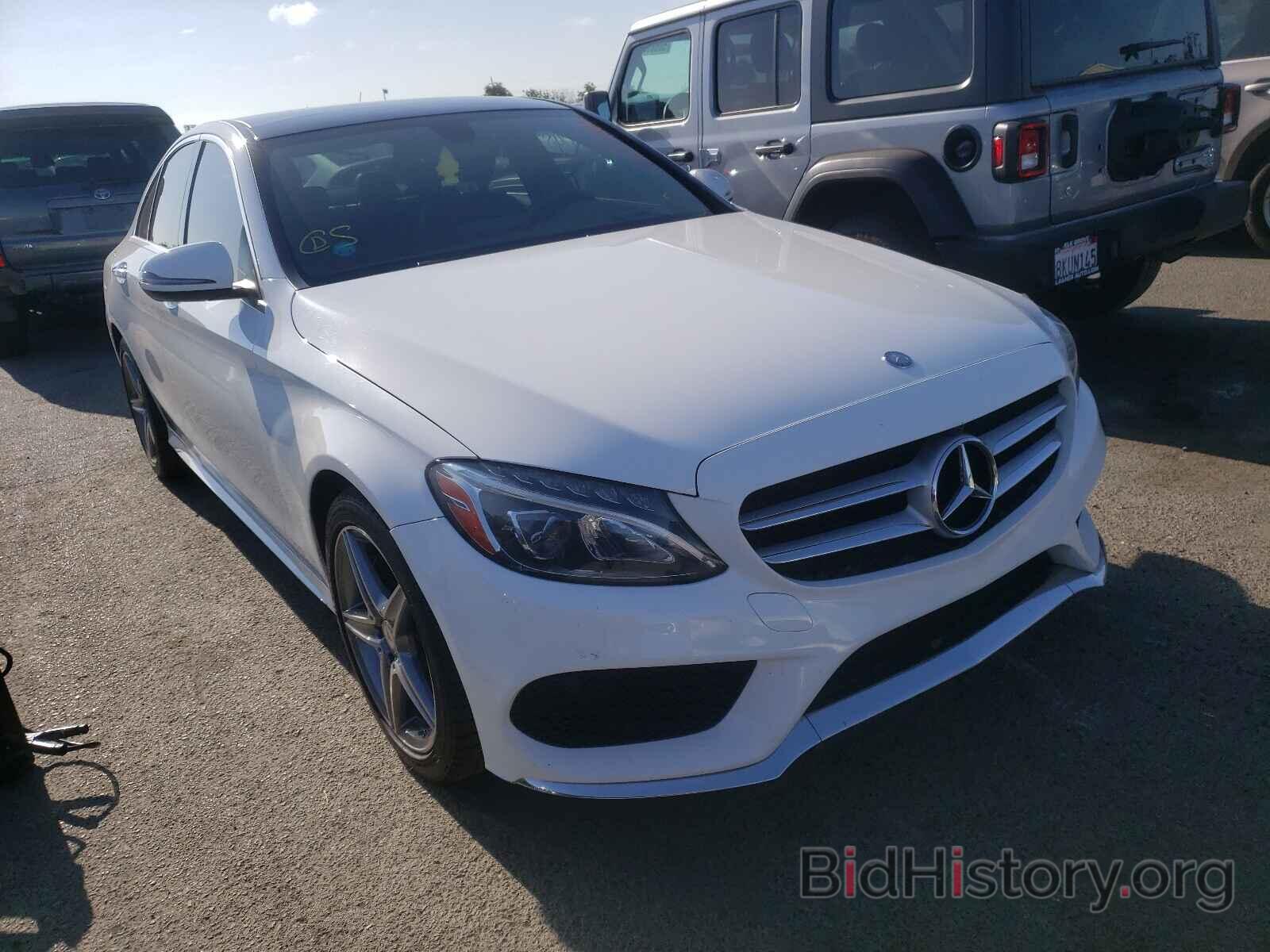 Photo 55SWF4KB3GU173777 - MERCEDES-BENZ C CLASS 2016